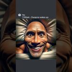 Day in The Life of Dwayne Johnson 🪨 #ai #aiart #chatgpt