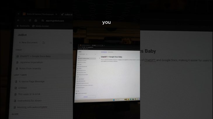 Google Docs + ChatGPT one night stand 🤫 #essayhack #collegememes #collegefunny