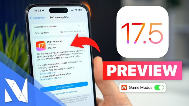 iOS 17.5 Beta 1 Preview – NEUE Features erwartet! Wann erscheint das Update? | Nils-Hendrik Welk