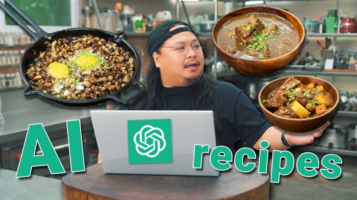 CHATGPT AI GENERATED FILIPINO RECIPES | Ninong Ry