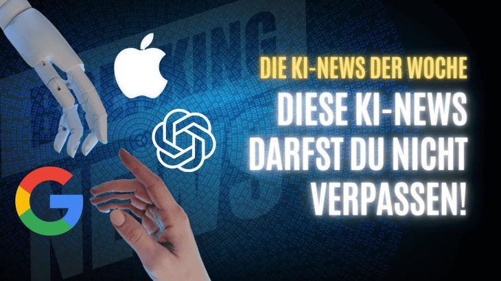 Die wildeste Woche des Jahres! Apple integriert ChatGPT im iPhone, OpenAI vs Google & Claude ist da!