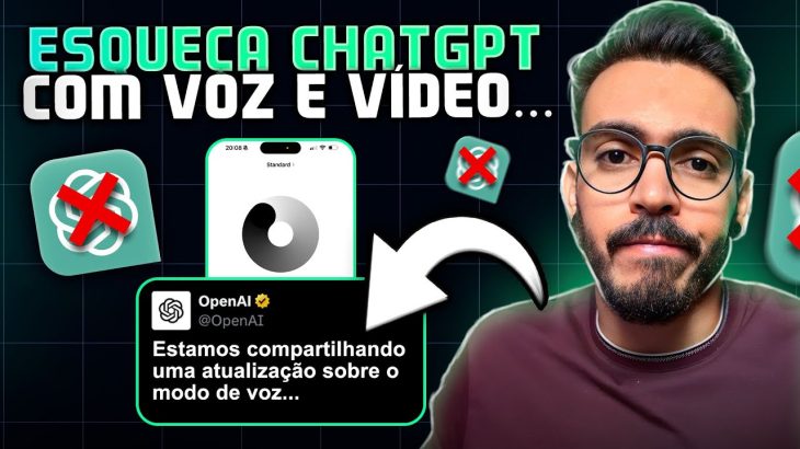 OpenAI VOLTA ATRÁS e ADIA Novo ChatGPT com Áudio e Vídeo!