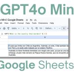 ChatGPT 4o Mini in Google Sheets for Free! (Step-by-Step Tutorial)