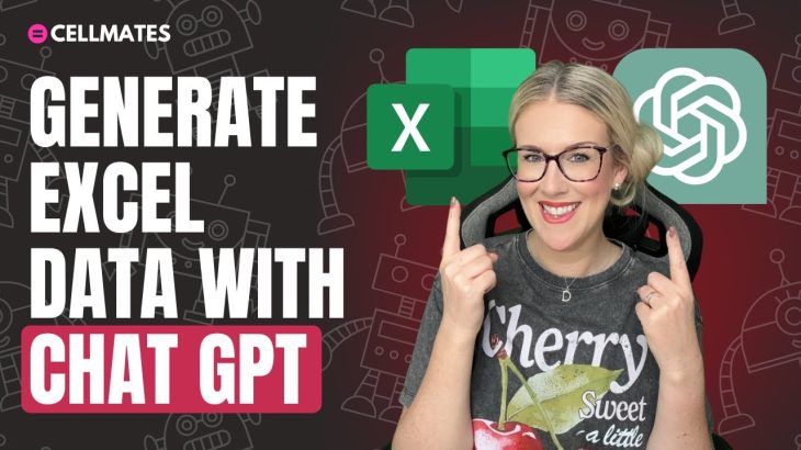 🤖Generate Excel Data with Chat GPT – Create Practice Datasets!