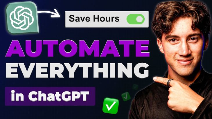 Automate ANY task using ChatGPT! (with GPT actions feature)