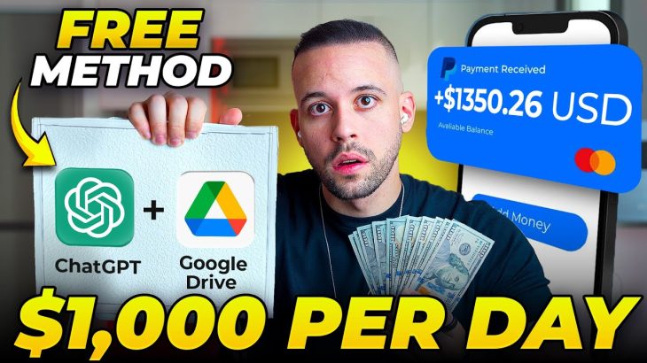 Earn $1,000/Day with ChatGPT & Google Drive for FREE (No Investment Required)