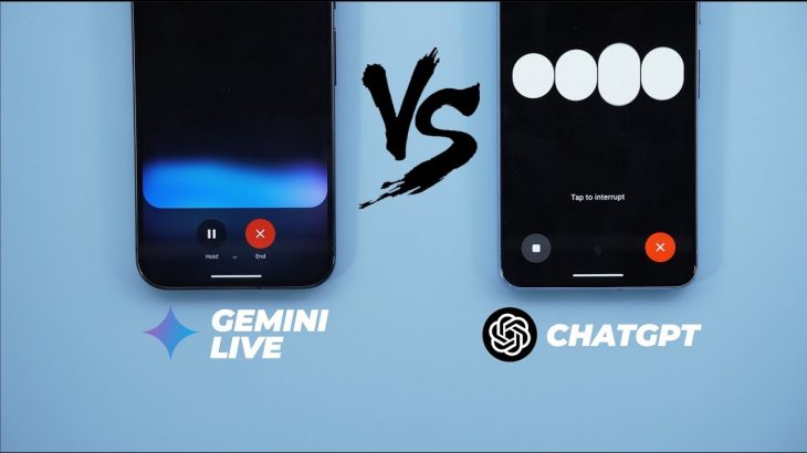 Gemini Live vs ChatGPT – Not Far Behind