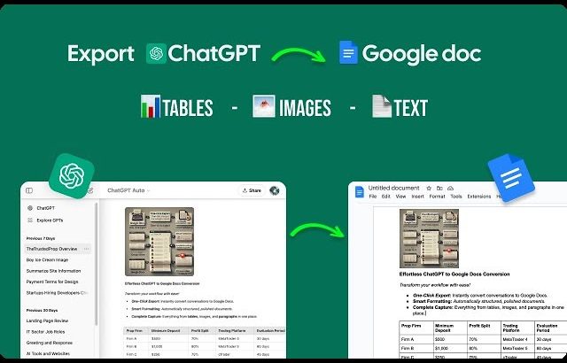 How to Convert, paste Chatgpt response to Google doc, word without losing formatting