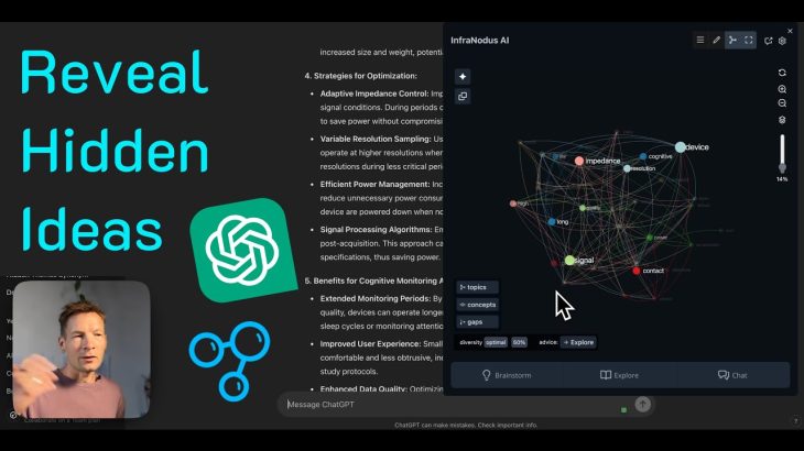 How to Reveal Underlying Ideas with InfraNodus and ChatGPT o1 AI Model