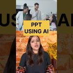 How to make PPT on mobile phone & PC using ChatGPT & AI|Hindi|Gamma AI | Ritika #shorts #powerpoint
