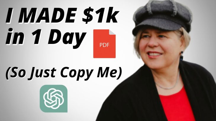 Make $1,000/Day with ChatGPT, eBook in 1 hour + Google Doc FREE