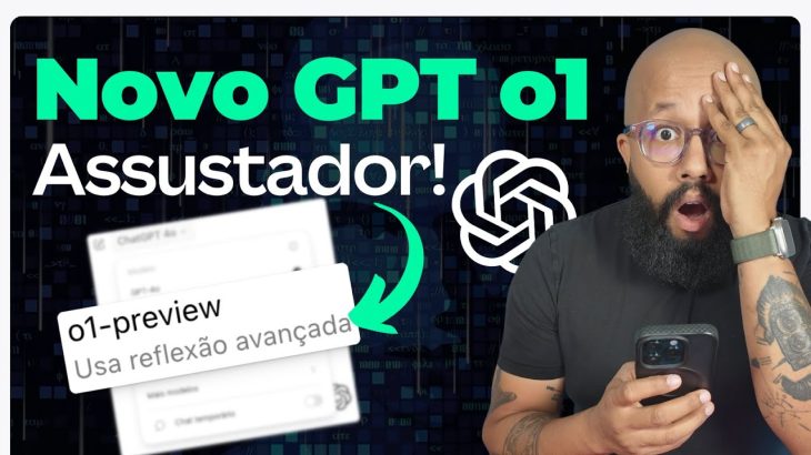 NOVO ChatGPT o1 – A IA Mais Inteligente Já Criada? Pensa IGUAL HUMANO CHOCANTE!