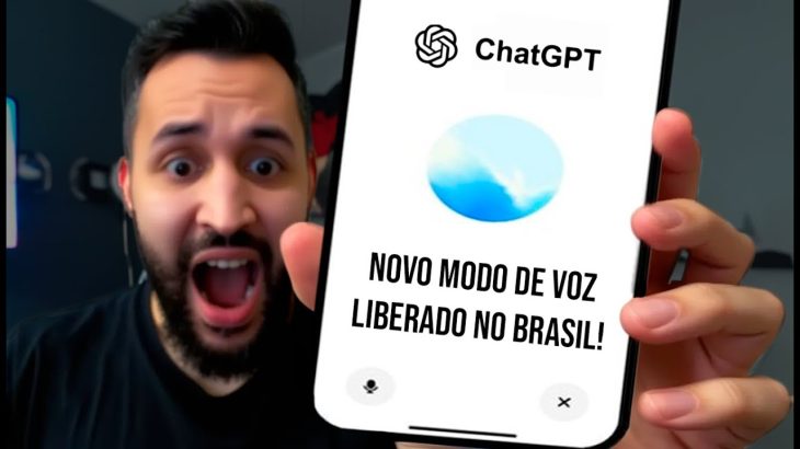 O NOVO modo de VOZ AVANÇADO do CHATGPT foi LIBERADO no BRASIL! Como usar e ativar o modo de voz!