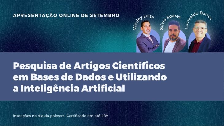 Pesquisa de Artigos Científicos em Bases de Dados e Utilizando IA