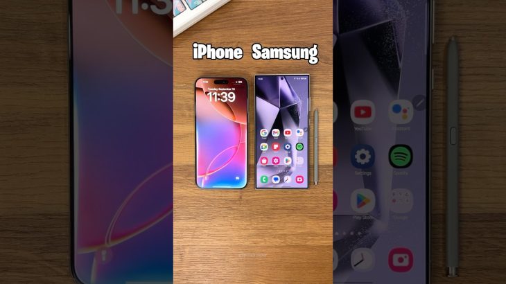 iPhone 16 Pro vs Samsung S24 Ultra – COPY + PASTE