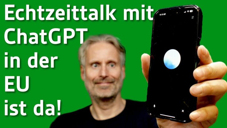 ChatGPT Advanced Voice Mode jetzt auch in der EU verfügbar! Auch in iOS! Und es macht Spaß!