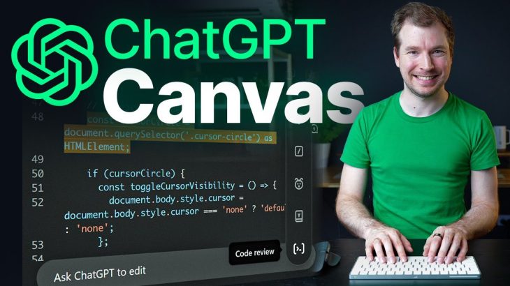 ChatGPT Canvas – OpenAI new tool for Coding and Web Design