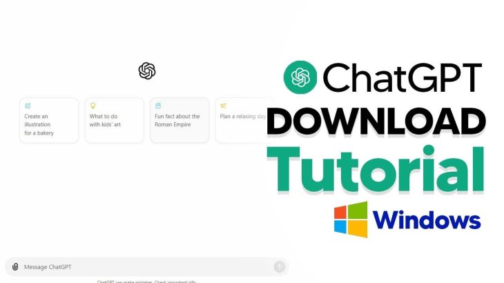 How To Install ChatGPT For  Windows For Free In 2 Minutes)