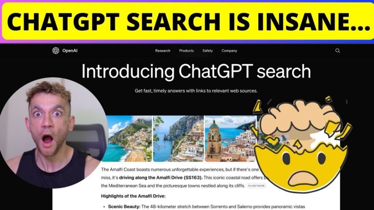 ChatGPT Search: This NEW AI Update is INSANE 🤯