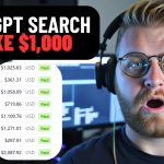 NEW ChatGPT Search Feature Makes $1,000 Daily (Make Money Online With ChatGPT)