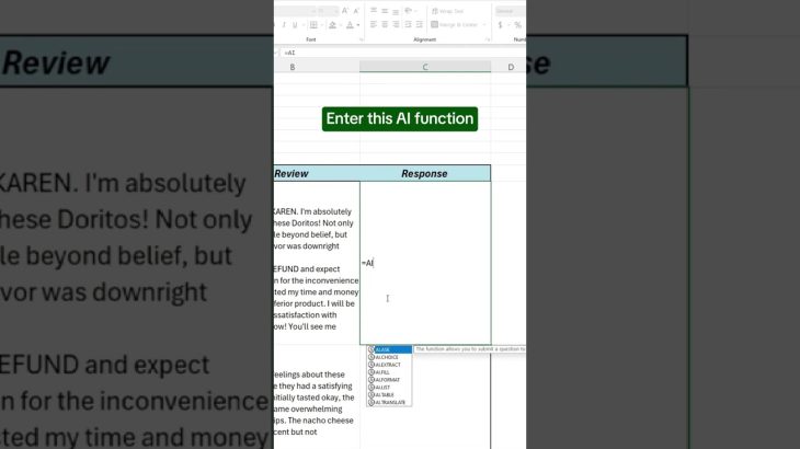 ChatGPT is Taking Over Excel!  #excel #microsoftexcel #msofficetraining #msofficeprofessional #excel