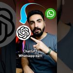 ChatGPT’yi Whatsapp’da kullanmak mümkün! #whatsapp #chatgpt #yapayzeka #ai #içeriküretimi #iphone