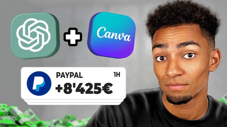 Gagne 500€/Jour avec ChatGPT + Canva (100% Gratuit)