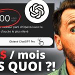 Je teste le nouveau ChatGPT Pro — 200$ ça les vaut ?