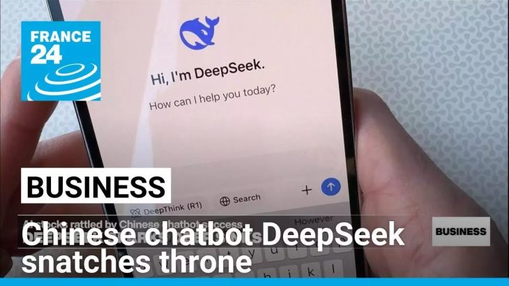 Chinese chatbot DeepSeek leaps to top spot on App Store, overtaking ChatGPT • FRANCE 24 English