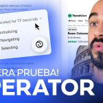 ¡Primera prueba de OPERATOR! – AGENTES de CHATGPT controlan mi NAVEGADOR