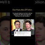 Elon Musk offers $9.74 billion. #Startup #Entrepreneur #openai #chatgpt