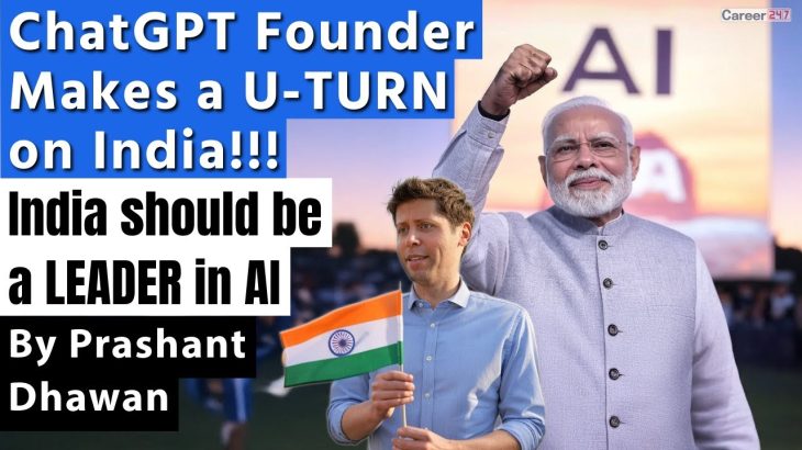 Video of ChatGPT Founder Accepting that India can be a World Leader Goes Viral!