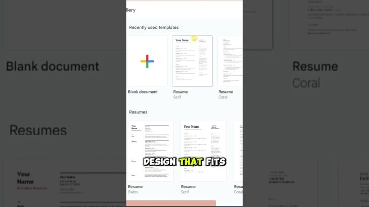 How to Use Google Docs Templates for Faster Document Creation