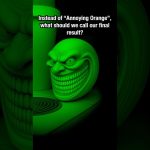 Asking ChatGPT to recreate Annoying Orange 100 times
