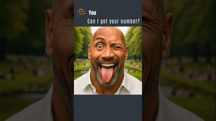 Dwayne Took That Personally 💪 🥶  #aiart #chatgpt #ai