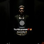 Chatgpt image generator prompt tutorial🔥 #chatgpt #aiphotography