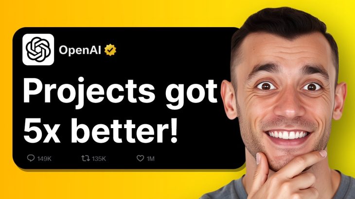 NEW ChatGPT Projects Update is INSANE 🤯