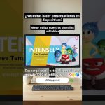 Plantilla de Intensa Mente gratis para PowerPoint, Google Slides y Canva #intensamente #presentacion