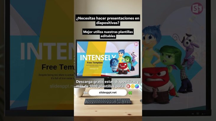 Plantilla de Intensa Mente gratis para PowerPoint, Google Slides y Canva #intensamente #presentacion