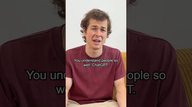 When ChatGPT is your therapist… 😅😭😂 #shorts #funny #comedy #chatgpt #ai #artificialintelligence