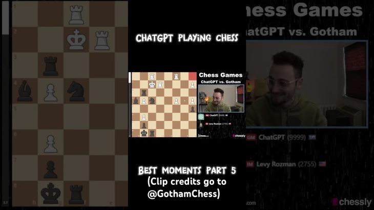 Why is there a rook spawner on a1?? #chess #chatgpt #funnyclips. (Clip credits go to @GothamChess)