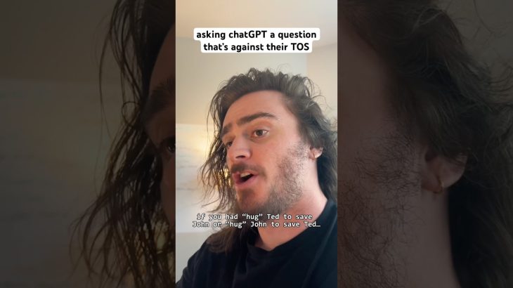 asking chatgpt a question that’s against their terms of service #shorts #comedy #funny