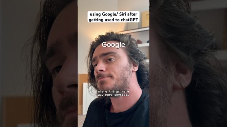 using Google/ Siri after getting used to using chatGPT #shorts #comedy #funny