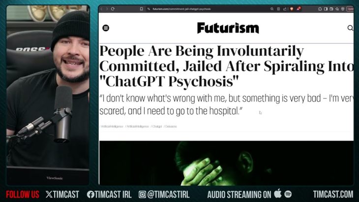 ChatGPT PSYCHOSIS, People Committed After AI Drives Them Insane, CLAIMS TO BE GOD