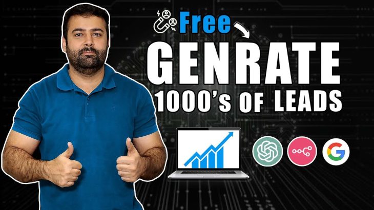 [N8N + ChatGPT] How To generate 1000’S of LEADS FREE – AI Automation