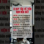 4 QUY TẮC KIẾM TIỀ.N NÊN BIẾT #giaoviencongnghe #ungdungai #ungdungaichogiaovien
