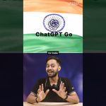 ChatGPT Go Launched in India for ₹399!🔥