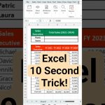 Excel Freeze Panes in 10 Seconds!