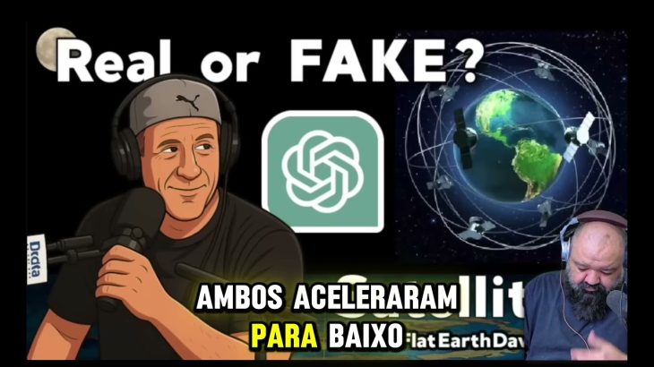 FISICO DA RISADA COM MALUCO DEBATENDO COM O CHATGPT SOBRE A TERRAPLANA