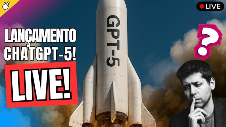 🚀LIVE Lançamento CHATGPT-5 (Comentada)